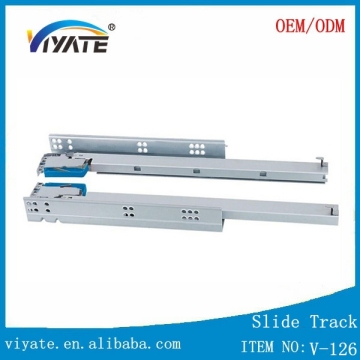 Steel Metal rial track series with ball bearing cabinet slide