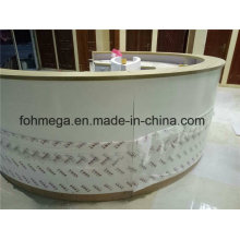 Half Round Customized Solid Surface Cashier Counter (FOH-SSC1)
