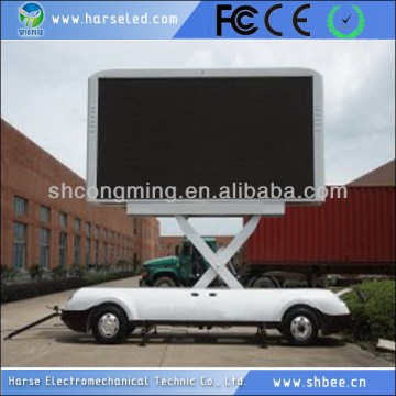 Newest custom mobile led media truck