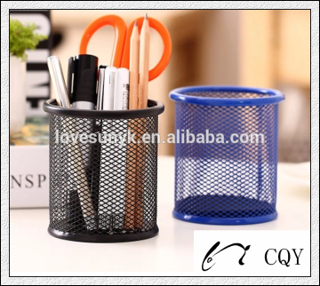 high quality wire mesh pen holder,pen holder