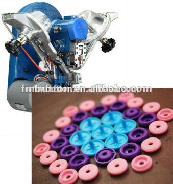 plastic snap button and snap machine