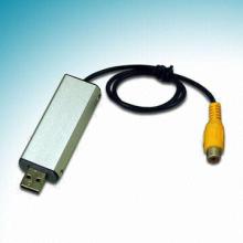 Plug-and-play USB Video Adapter with Video Capture, Supports Remote Monitor Software