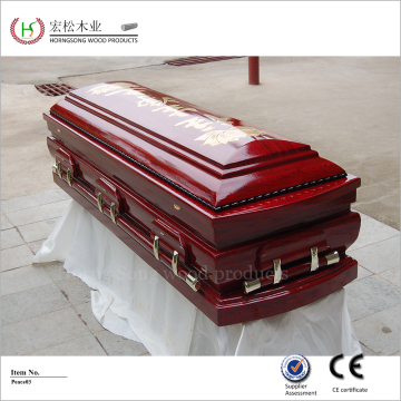Wooden casket vietnam wholesale