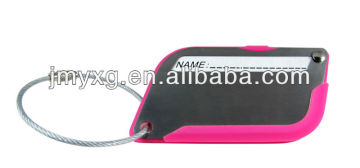 silicone luggage tag