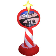 Holiday inflatable light Post for Christmas decoration