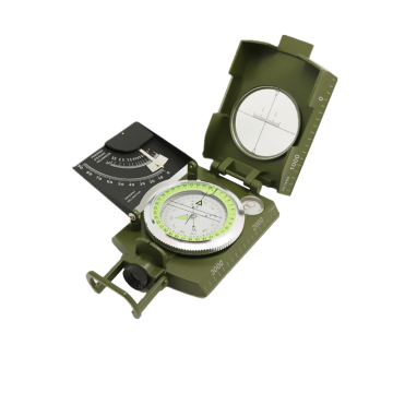 Professional Army Outdoor Use Military Geology Pocket Prismatic Compass