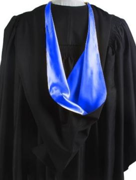 UK Blue Academic Bachelors Hoods for College, University Graduation