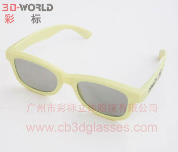 Cheap promotion plastic fireworks 3d glasses