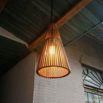 Bamboo Hanging Ceiling lamp New Modern Pendant Light