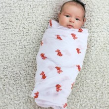 fashion cotton combed 40s muslin fabrics for baby garments