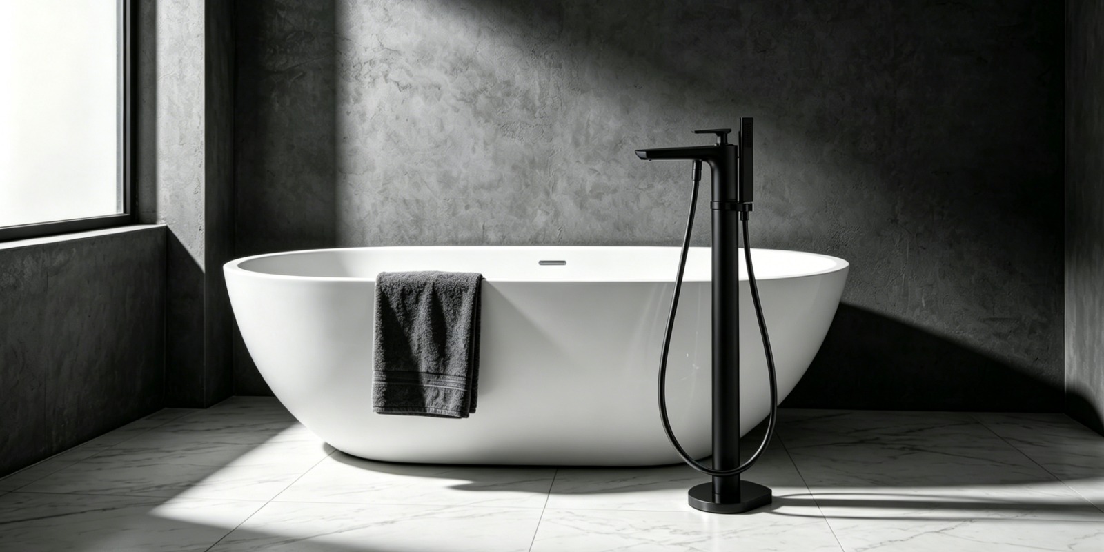 voľne stojaci kúpeľňový riad free standing bath tapware