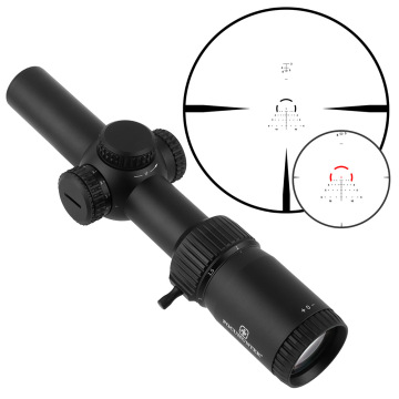 1-4x24 Riflescope with Throw Leverl FOCUHUNTER