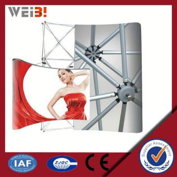 Folding Metal Grid Exhibition Magnetic Pop Up Display