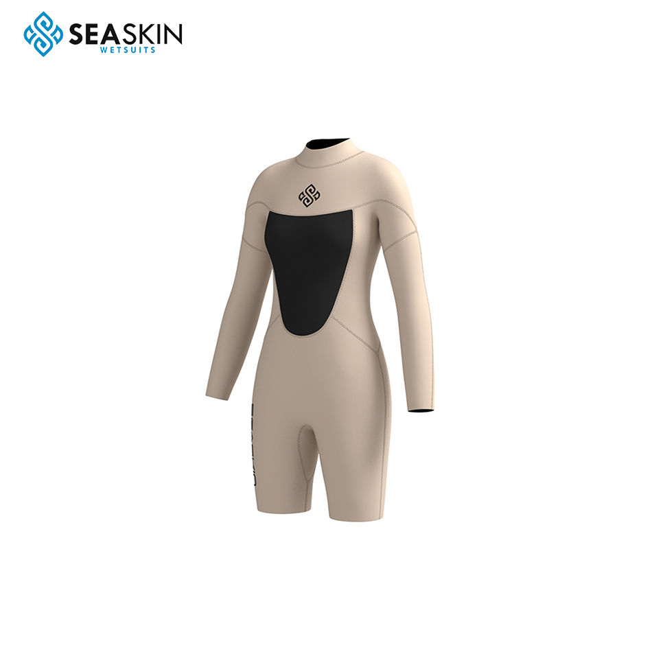 여성을위한 Seaskin OEM OM ODM Flexible Springsuit wetsuit