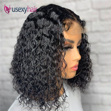 The best perruque lace wigs already made Brazilian wigs with closure short human hair bob curly wigs lace front