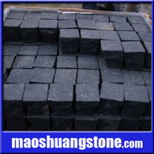Black Basalt Cobblestone, Natural Split Cobbles