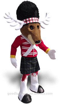 customized reindeer mascot costume