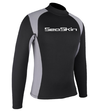 Seaskin Long Sleeve Fashion Diving Wetsuit Top