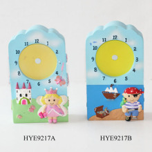 Polyresin Statue Clock