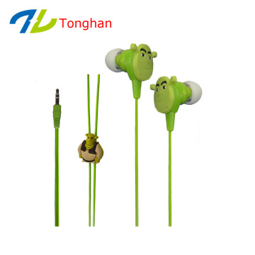 Cheap and cute animal earphone for girls