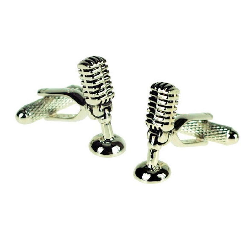 Microphone Cufflinks