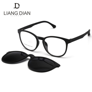 High-End TR90 Frames: Discover 5-Polarized Night Vision Glasses with Magnet Sunglasses