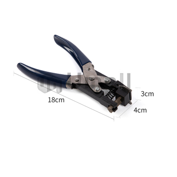 Parallel Jaws Action Sheet Metal Hole Punch Pliers 3mm Cutter