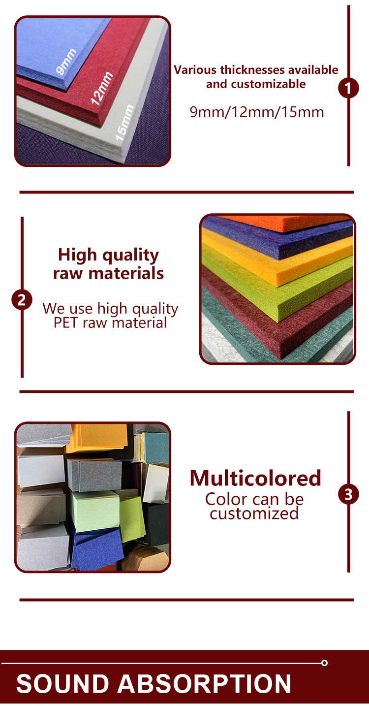 Teto acústico PET PET acoustic ceiling