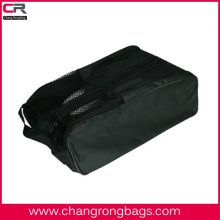 600D Fabric Shoe Bag with Netting,shoe pouch
