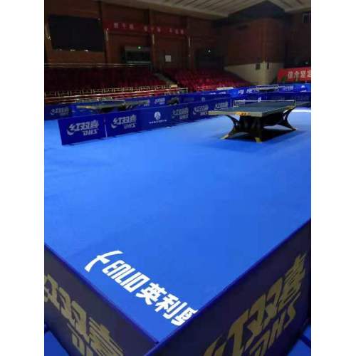 Enlio Pisos deportivos de PVC para tenis de mesa de interior de calidad superior aprobados por la ITTF