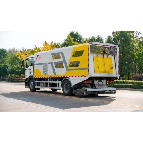 4x2 Diesel Street Sweeper Truck สำหรับถนน