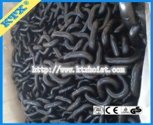 G80 chain , load chain , chain links , round link , black chain,alloy chain