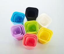 Plastic Square Pots for Plants
