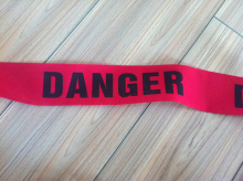 Cotton Repulpable Caution Tape