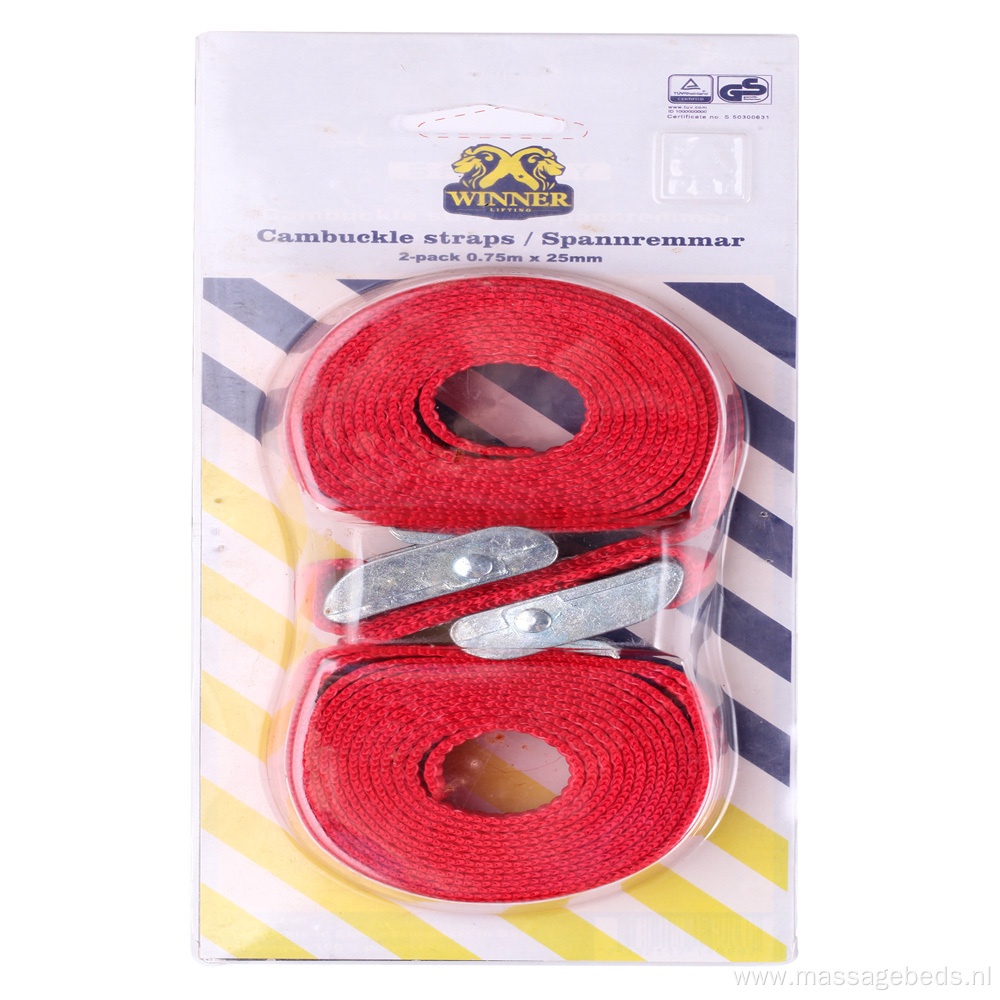 Plastic Package Polyester Ratchet tie down for Binding