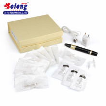 SolongTattoo Permanent Pen Eyebrow Lip Eyeline Rotary Machine 5w Motor EM401 Permanent Makeup Machine