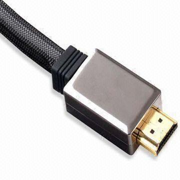 HDMI Cable with Metal Shell Connectors, Protective Sleeves