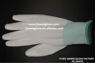 Best,safety nylon PU gloves