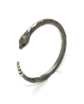High quality snake girls fancy silver bangles 2013