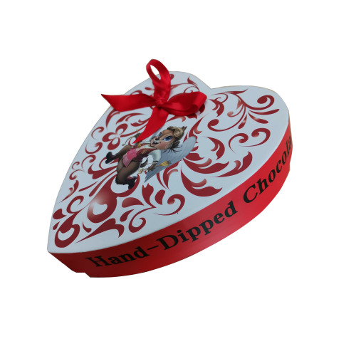 Heart-shape Chocolate hardboard gift box