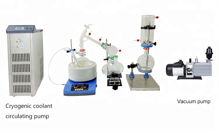 20L High Conversion Laboratory Electric Short Path Distillation Equipment