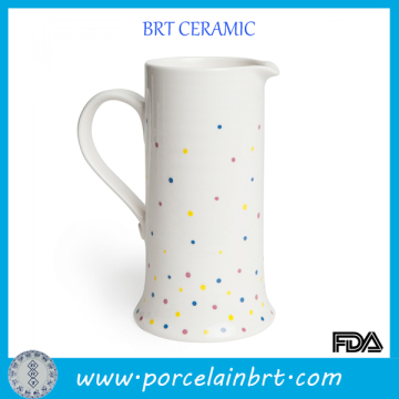 Newest slim dotty white water cooler jug