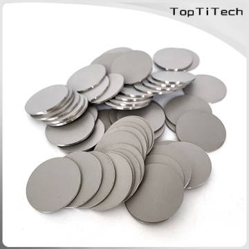 Porous 0.5 micron SS316L stainless steel filter discs filter disks