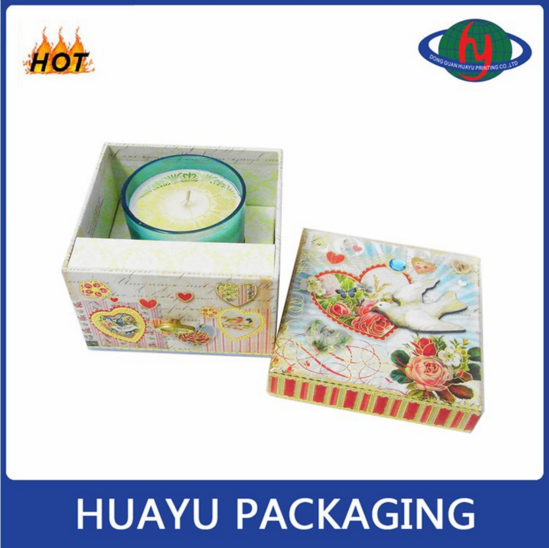 Luxury Elegant Round Cardboard Candle Box Wholesale