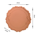 Wholesaleエンボスパターンシリコーン断熱プレースマット