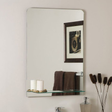 4mm bevel edged decorative wall mirror for bathroom