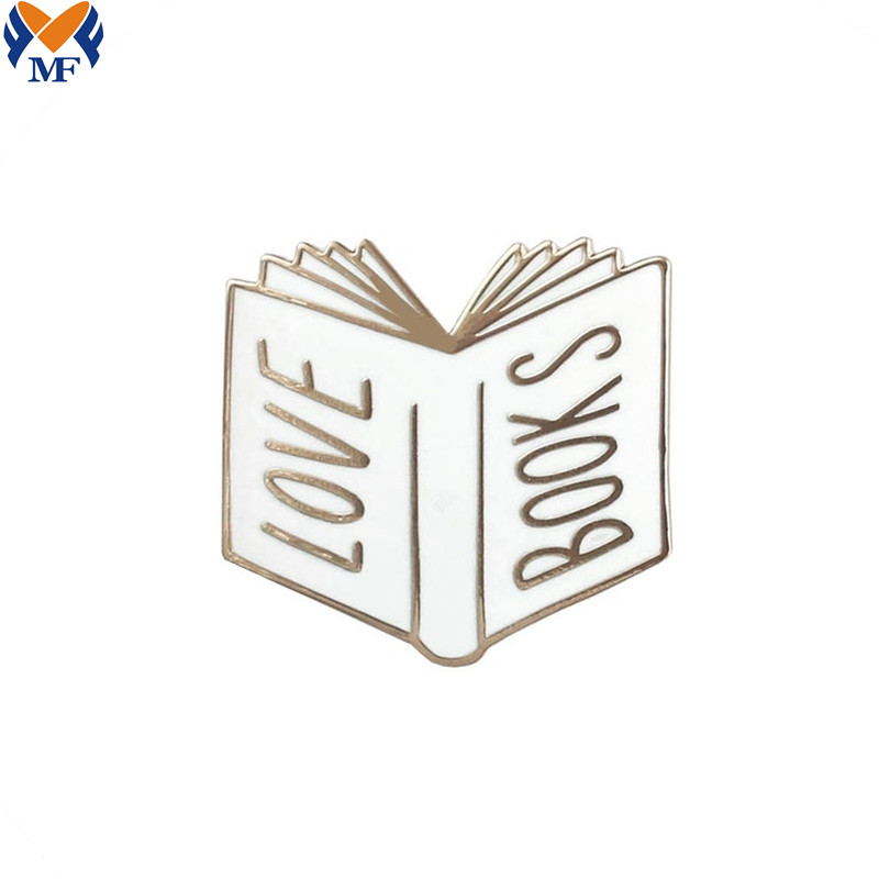 Love Books Enamel Pin Jpg