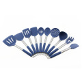 10 pezzi di utensili da cucina in silicone set di utensili da cucina