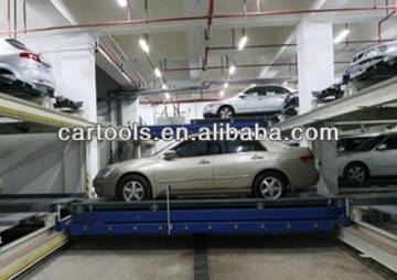 Underground automatic car lift parking equipment