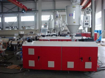 Extrusion line for PPR multilayers pipe production